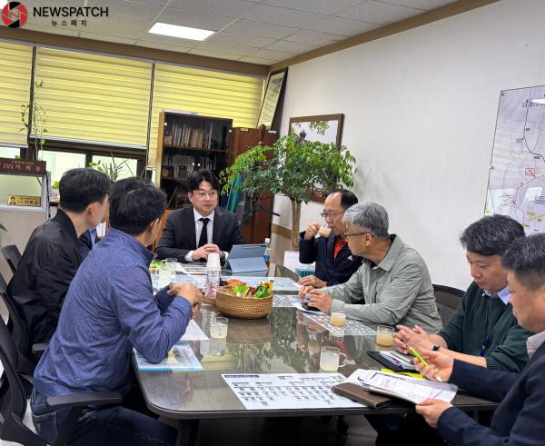 ▲망포복합체육센터 간담회 / 사진=