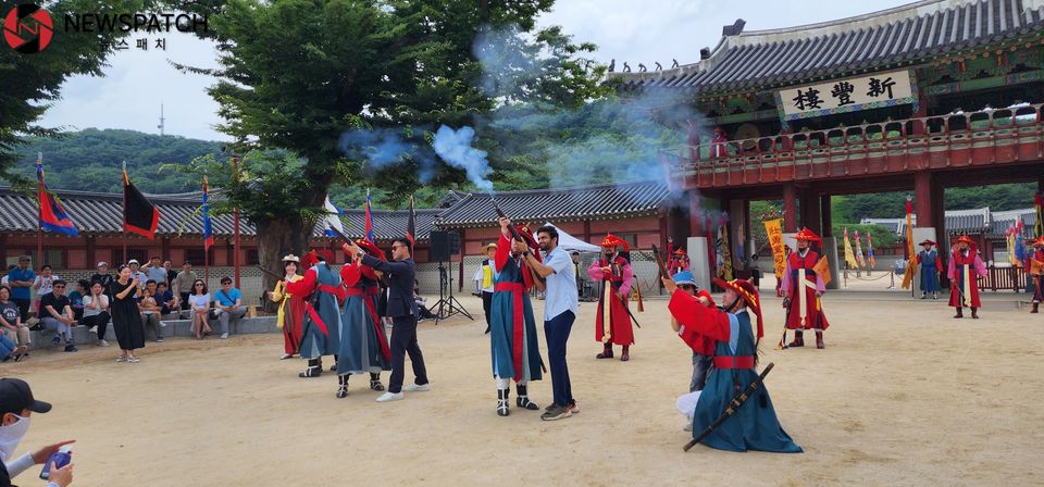▲장용영수위의식