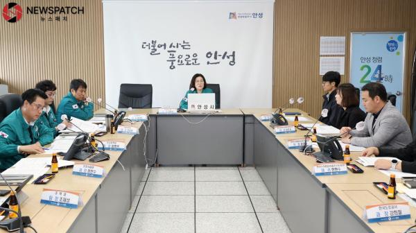 ▲긴급 특별안전대책 회의 개최