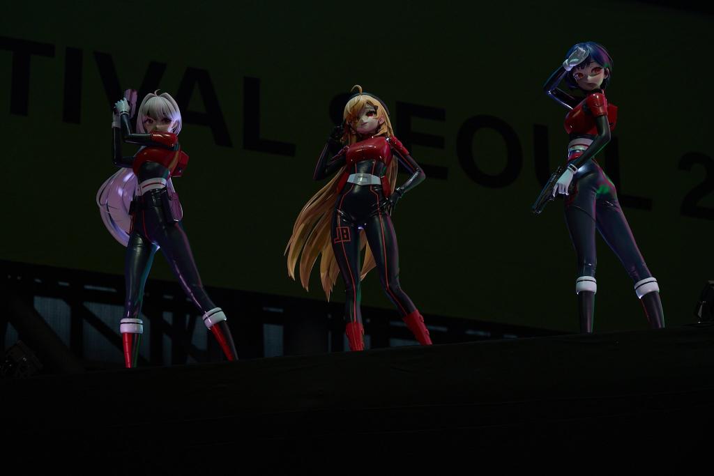 ▲이세계아이돌 피규어/사진제공=패러블엔터테인먼트