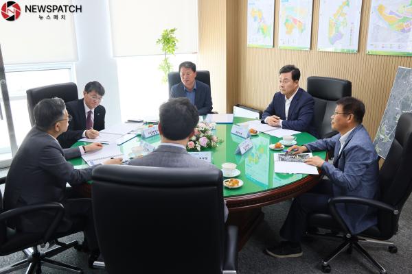 ▲의왕시장-LH공사 사장 면담