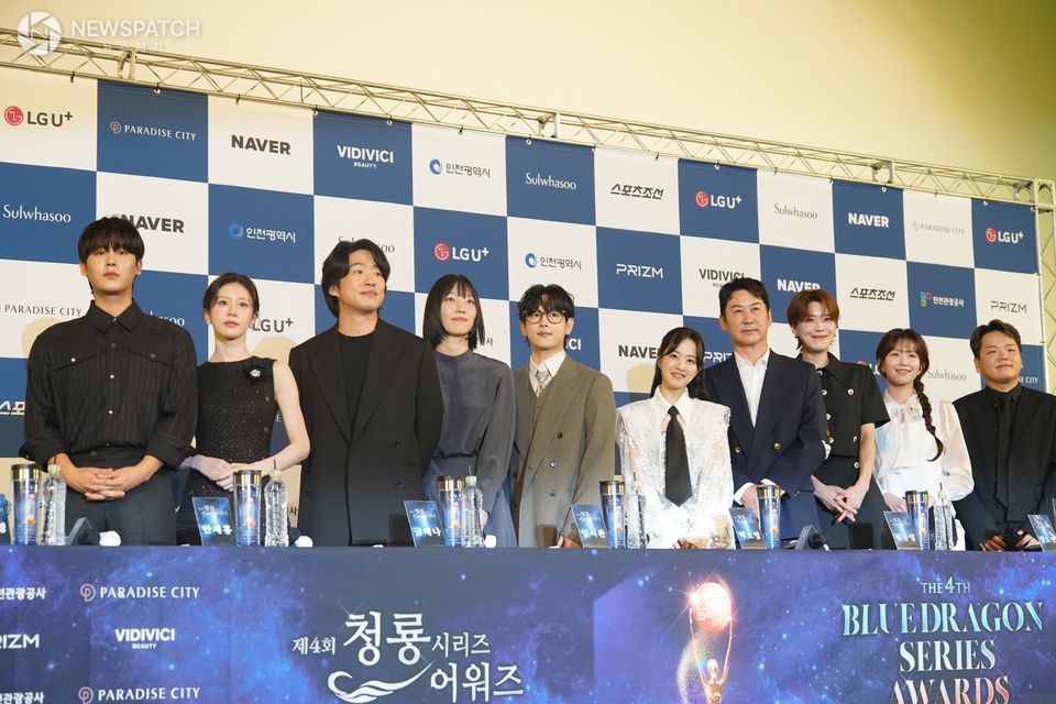 ▲청룡시리즈어워즈 수상자들/사진=신상철기자