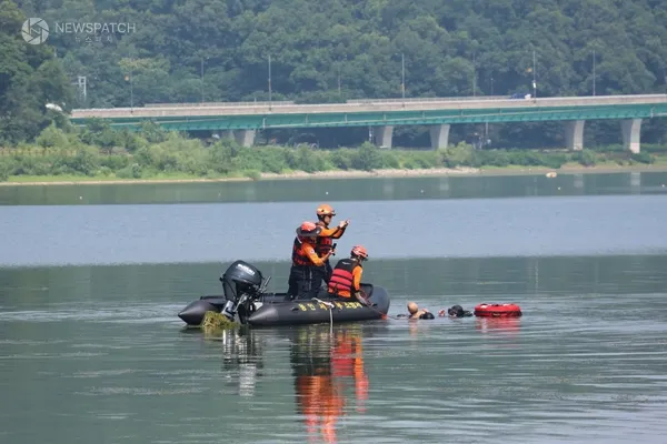 ▲수중구조훈련
