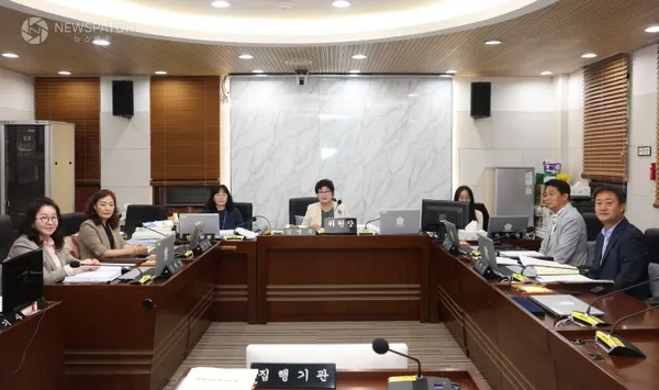 ▲평택시의회 기획행정위원회 / 사진제공=평택시의회