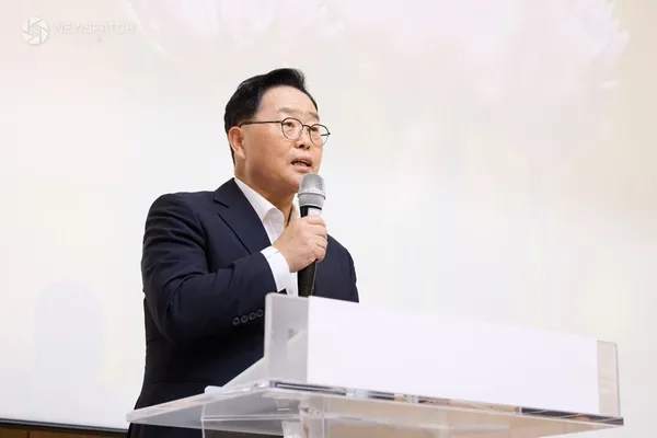 ▲강수현 양주시장, 김삿갓 전국문학대회 시상식 참석 / 사진제공=양주시