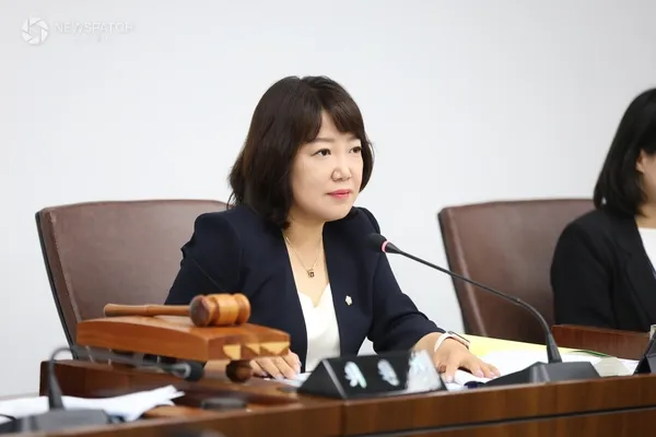 ▲한지숙 예산결산특별위원장 / 사진제공=시흥시의회