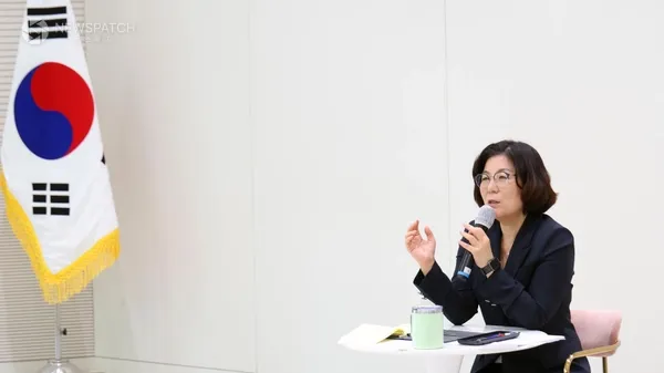 ▲김보라 안성시장. 2025년 하반기 미양면 정책공감토크