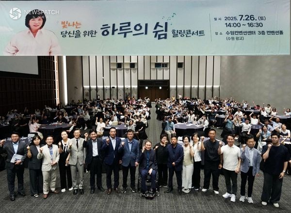 ▲김용성 의원, 무더위 속 350여 명의 공감 / 사진제공=경기도의회