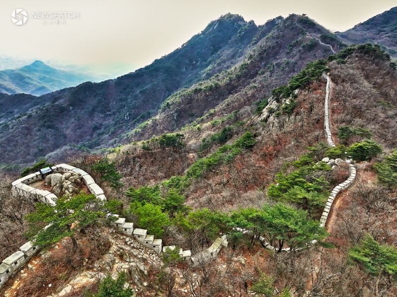 ▲북한산성 성벽 / 사진제공=고양시