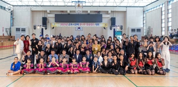 ▲시장배꿈나무방송댄스대회 / 사진제공=군포시