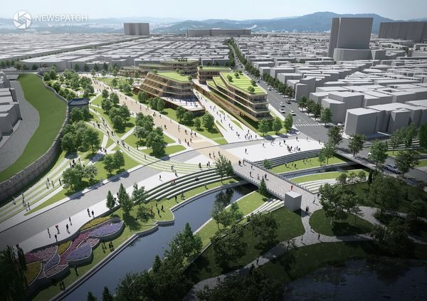 ▲‘수원 영화 문화관광지구’  / 조형도 제공=수원시