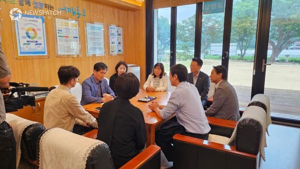 ▲킨텍스특위 현장방문