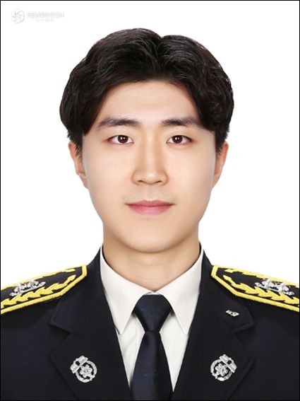 ▲오산소방서 화재예방과 홍승준 / 사진제공=오산소방서