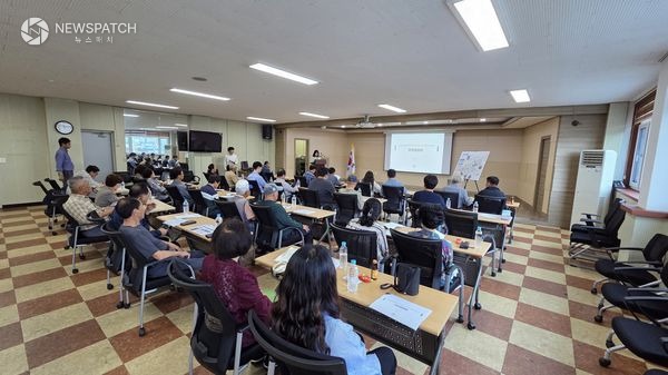 ▲‘온양2동 도시재생활성화계획 공청회 / 사진제공=아산시