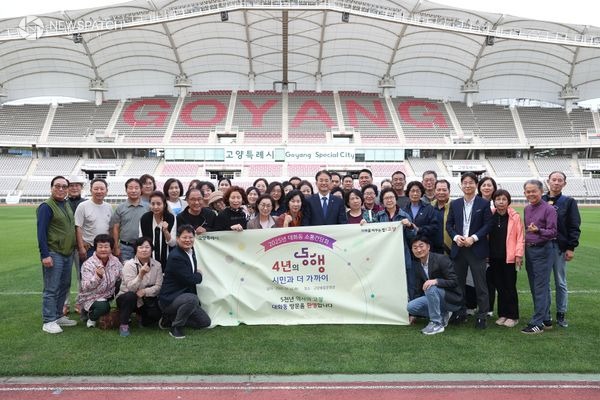 ▲이동환 고양시장, 일주일간 7개 동 주민과 현장 소통 / 사진제공=고양시