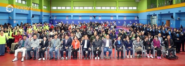 ▲제3회 수원특례시의회 의장배 장애인 탁구대회