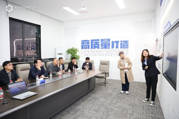 ▲정명근 시장, 항저우시 공공교통 유한회사 방문 / 사진제공=화성특례시