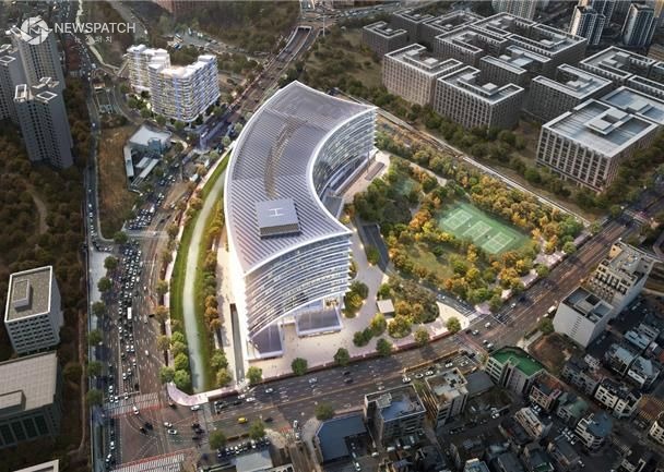 ▲포스코글로벌센터 조감 / 이미지제공=성남시