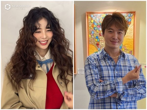 ▲ 방송인 겸 작가 서동주, 팝아티스트 한상윤 / 사진제공= KTG아트살롱