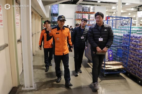 ▲코스트코 현장안전지도