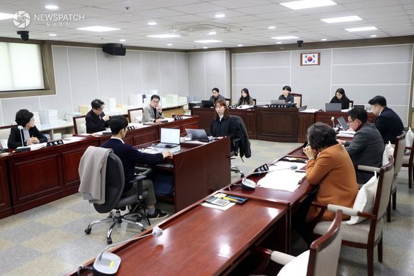 ▲문화체육교육위원회 행정사무감사 / 사진제공=