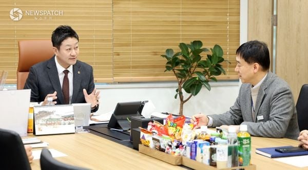 ▲김진경 의장, 시흥 AI 혁신클러스터 조성 사업 면밀 점검