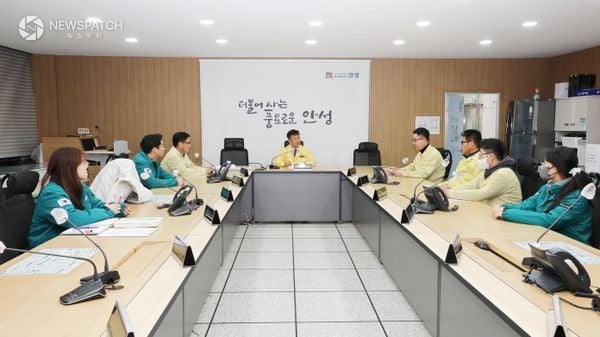 ▲대설주의보에 따른 상황판단회의