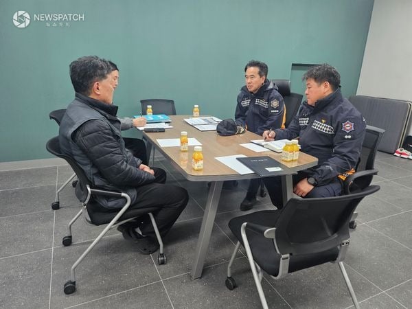 ▲남양주소방서 고층건축물 현장점검