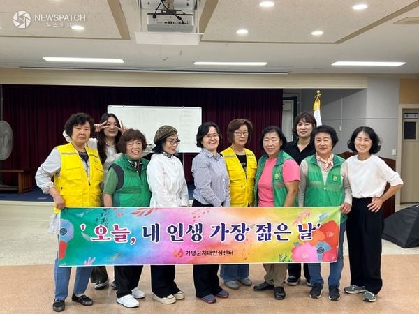 ▲치매안심 인생사진 6회 촬영 ‘성료