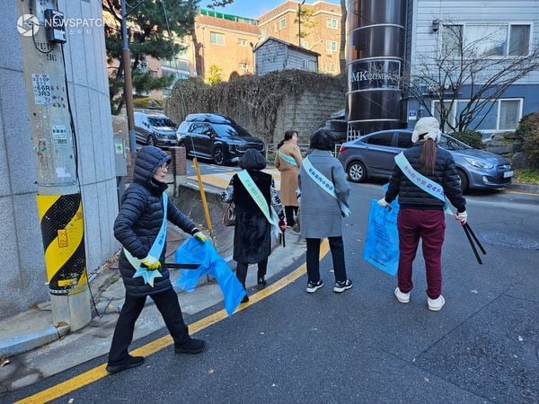 ▲우만2동 쓰레기 감량 캠페인