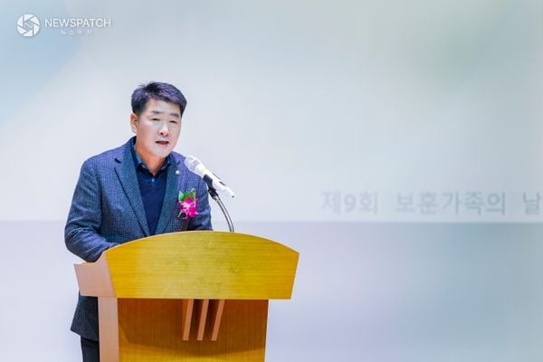▲배정수 의장 보훈가족의 날 축사