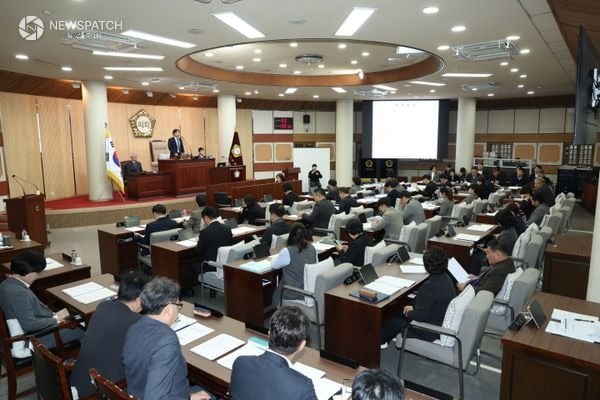 ▲제300회 임시회 개회