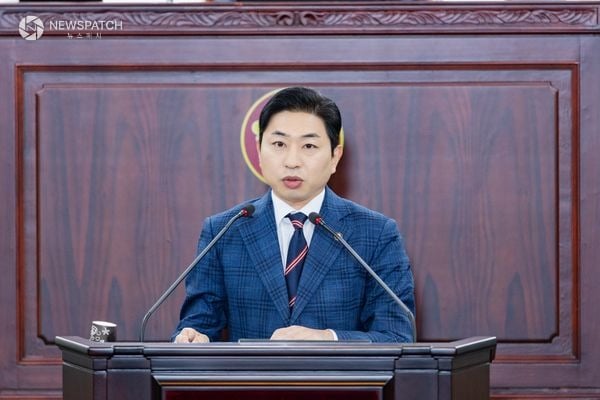 ▲김종복 의원 5분발언