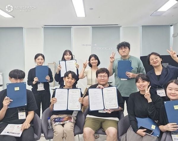 ▲청년성장프로젝트 참여 청년 활동 모습