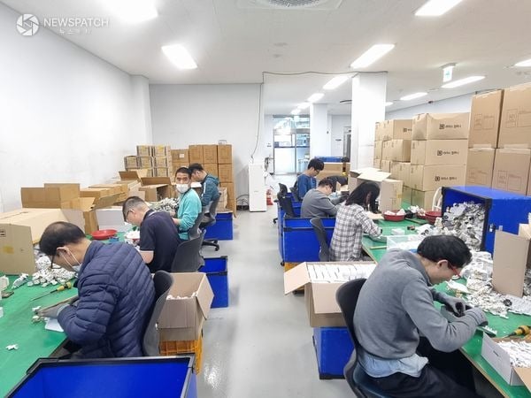 ▲시흥북부장애인보호작업장 현장