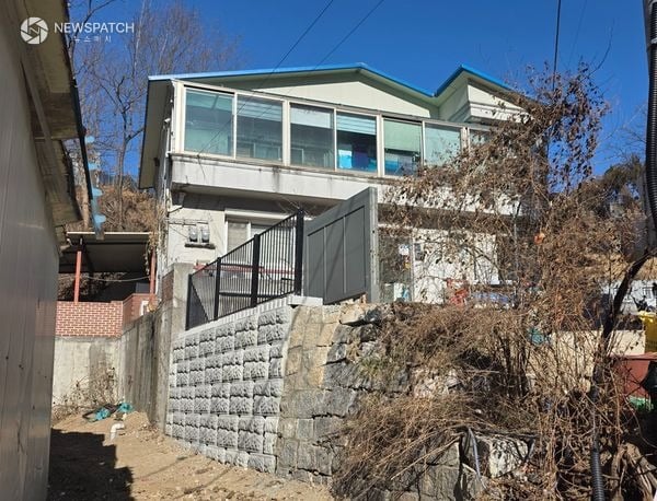 ▲경기도의회 정하용 의원, 상하2통 경로당 스마트 환경 조성사업 옹벽 보강공사 완료