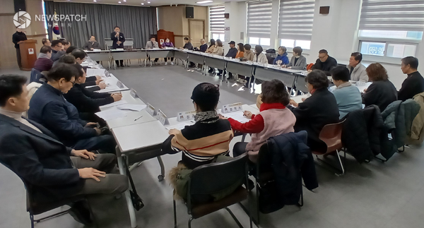 ▲안성1동 제1기 주민자치회， 2026년 첫 정기회의 개최