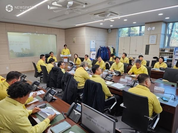 ▲사회재난 대응체계 설명회 현장