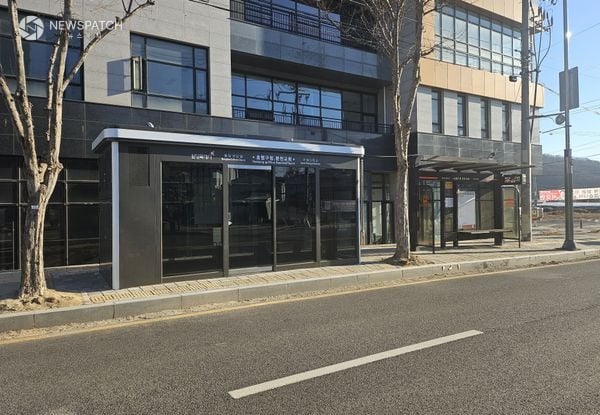 ▲효행구청·분천교회 버스정류소 스마트쉘터