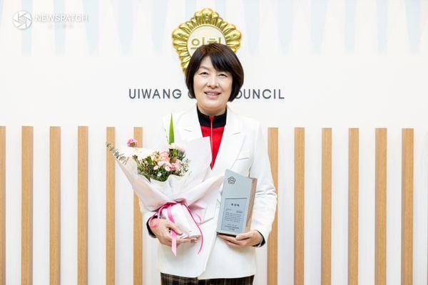 ▲경기도남부권시·군의장협의회 지역복지증진 우수상 수상