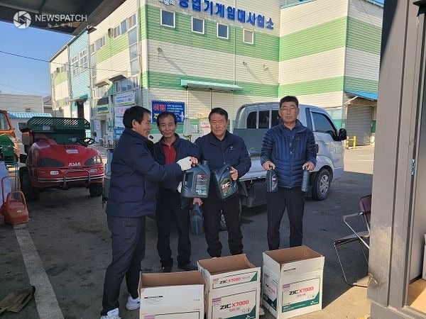 ▲ 2026년도 농업기계 폐오일 무상수거 지원사업 추진