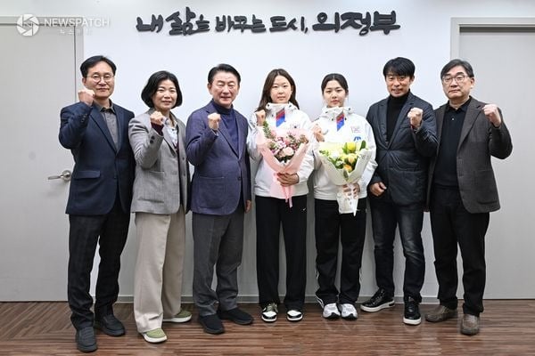 ▲밀라노-코르티나 동계올림픽 출전 선수 출정식