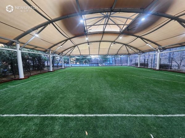 ▲주택공원 게이트볼장