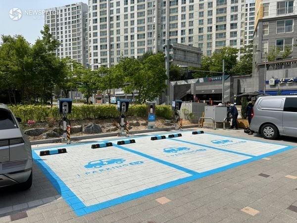 ▲진천군 전기차 충전시설