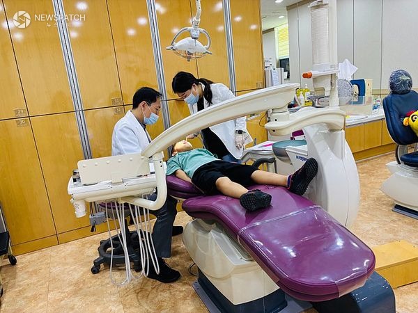 ▲ 지역아동센터 구강 프로그램 운영