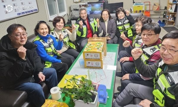 ▲수원시 팔달구 화서2동, 지역 안전 지킴이 자율방범대