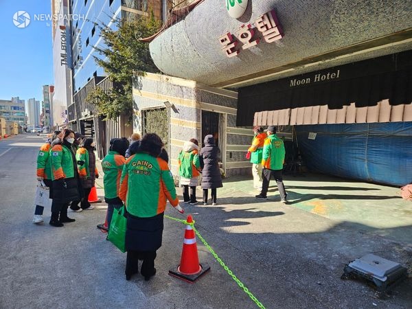 ▲'월곶 방위대' 활동