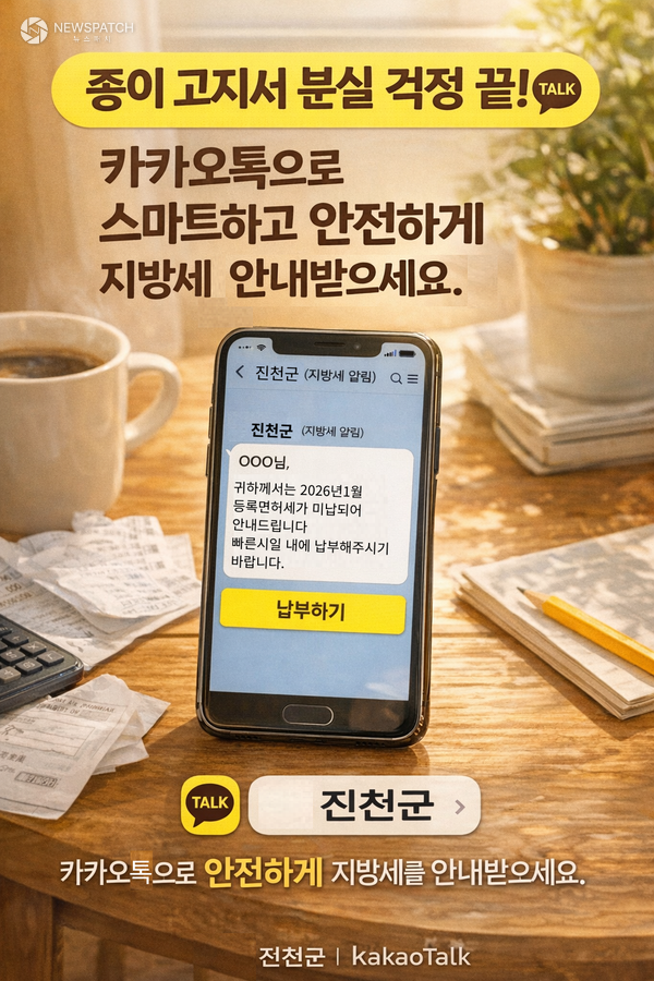 ▲전자고지 서비스 홍보물