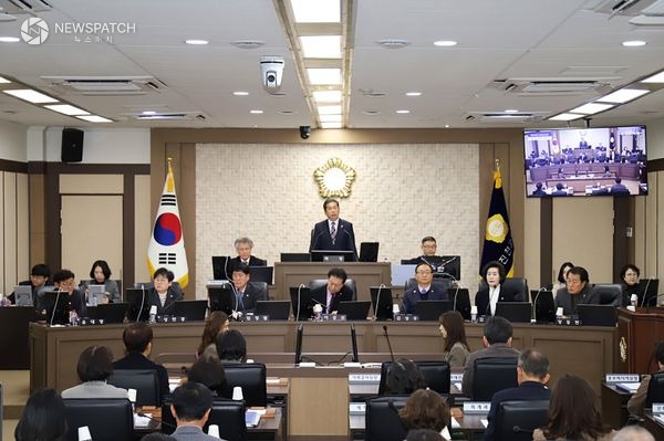 ▲제334회 임시회 제1차 본회의