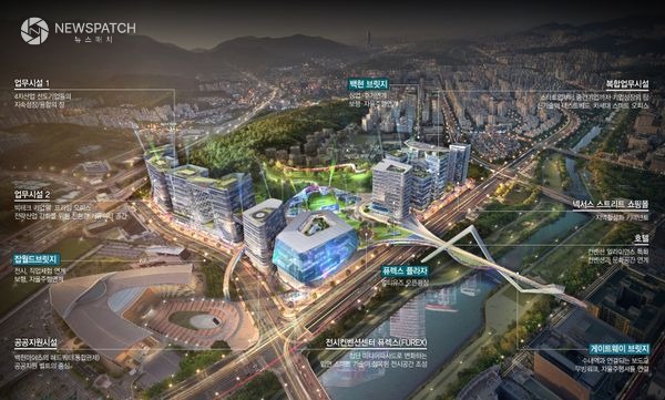 ▲백현마이스 도시개발사업 구상도